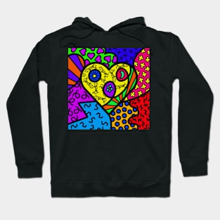 Sperduto Love Heart #3 - third in a series of 4 hearts Hoodie